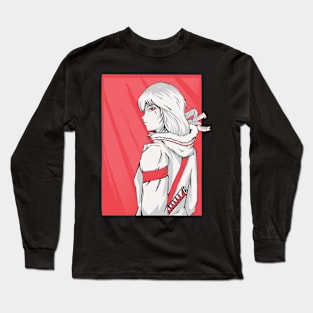 Cool Anime Design, Vintage Style, Hero Long Sleeve T-Shirt